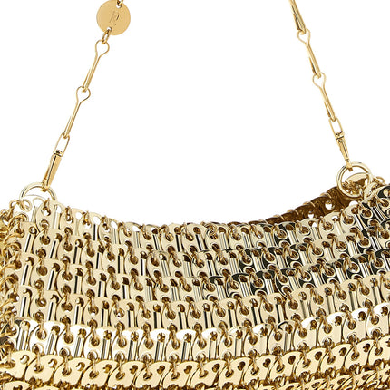 Paco Rabanne Gold Brass Clutch Bag Paco Rabanne