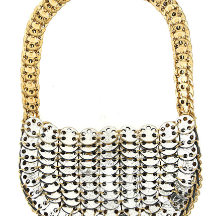 Paco Rabanne Multicolor Calfskin Shoulder Bag Paco Rabanne