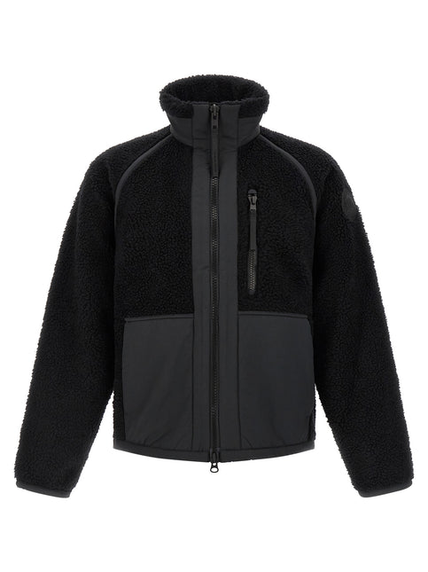 Canada Goose Black Wool Full-Length Jacket Canada Goose