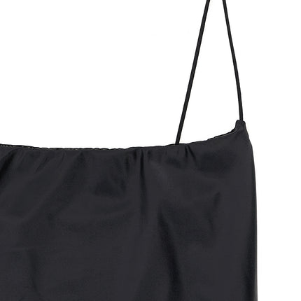 ALLIS Black Polyester One-Piece Swimsuit ALLIS