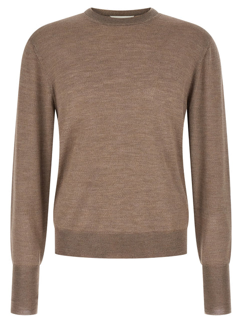 MA'RY'YA Gray Virgin Wool Cardigan MA'RY'YA