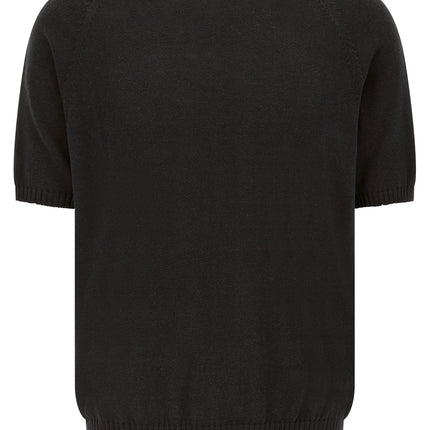 MA'RY'YA Black Cotton Cardigan MA'RY'YA