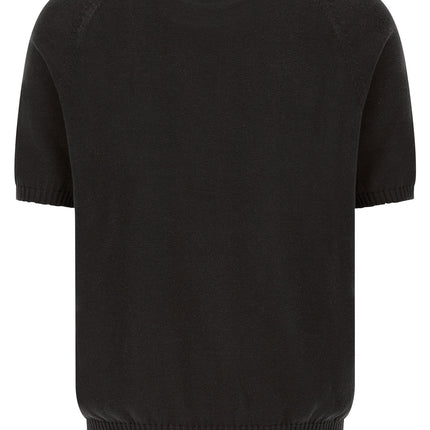 MA'RY'YA Black Cotton Cardigan MA'RY'YA