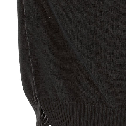 MA'RY'YA Black Cotton Cardigan MA'RY'YA