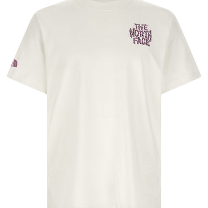 The North Face White Cotton T-Shirt The North Face