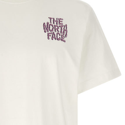 The North Face White Cotton T-Shirt The North Face