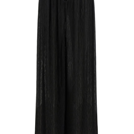 ALLIS Black Polyester Casual Pants