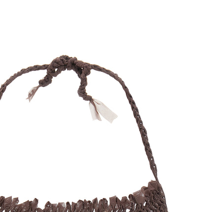 ALLIS Brown Polyester Bikini