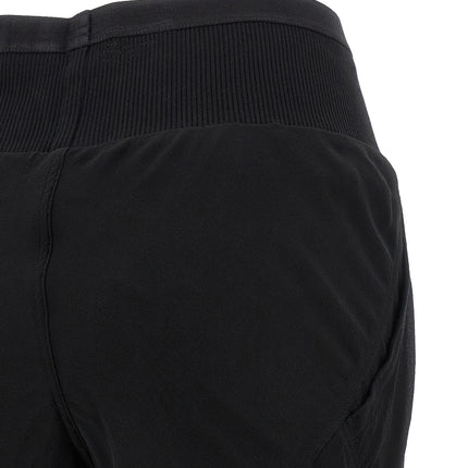 Rick Owens Black Silk Flared Pants