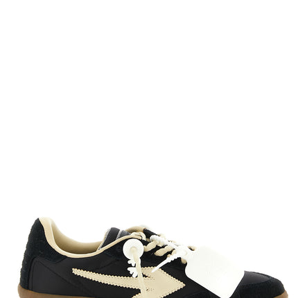 Off-White Black Nylon Athletic Sneakers