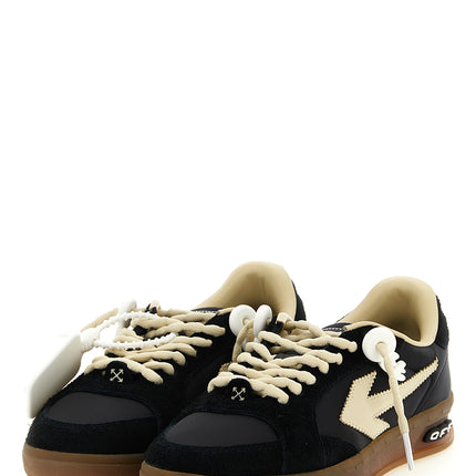 Off-White Black Nylon Athletic Sneakers