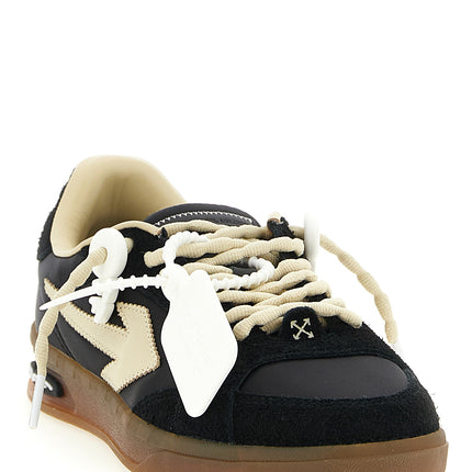 Off-White Black Nylon Athletic Sneakers