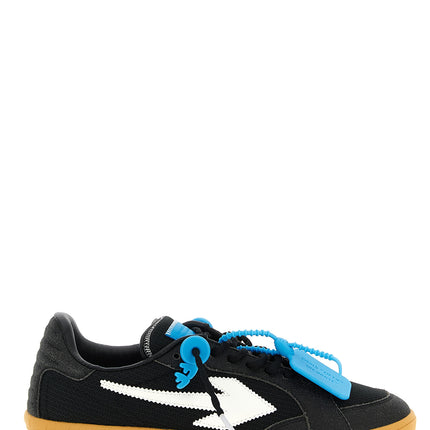 Off-White Black Polyester Athletic Sneakers
