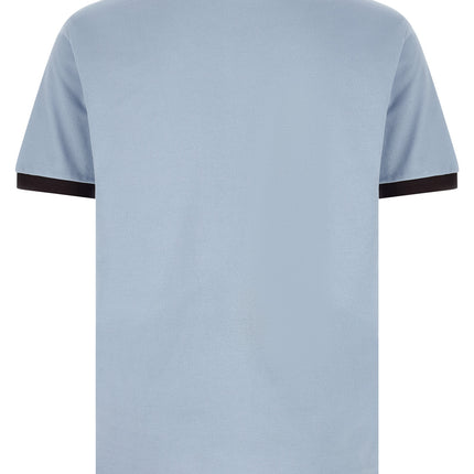 Lacoste Blue Cotton Polo Shirt