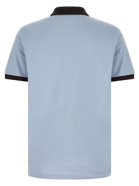 Lacoste Blue Cotton Polo Shirt Lacoste
