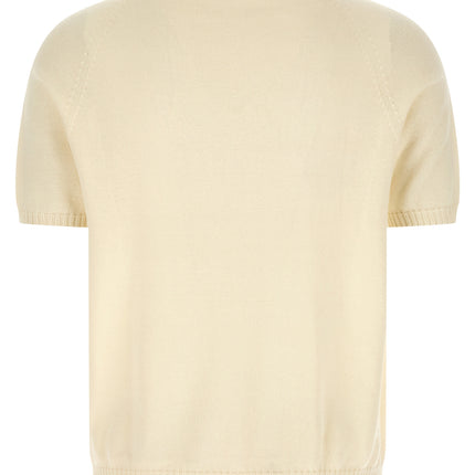 MA'RY'YA White Cotton Cardigan