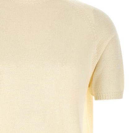 MA'RY'YA White Cotton Cardigan