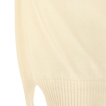 MA'RY'YA White Cotton Cardigan