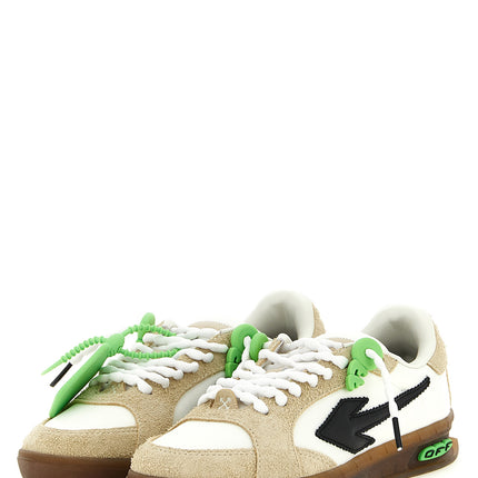 Off-White Multicolor Nylon Athletic Sneakers
