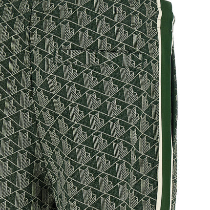 Lacoste Bicolor Polyester Joggers (Workout Pants)