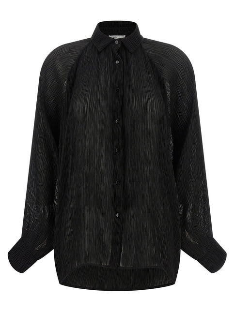 ALLIS Black Polyester Shirt ALLIS