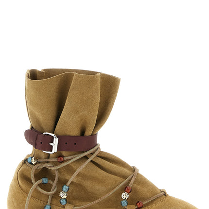 Isabel Marant Beige Calfskin Ankle Boots