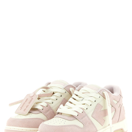 Off-White Multicolor Leather Low Top Sneakers
