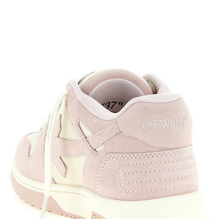 Off-White Multicolor Leather Low Top Sneakers