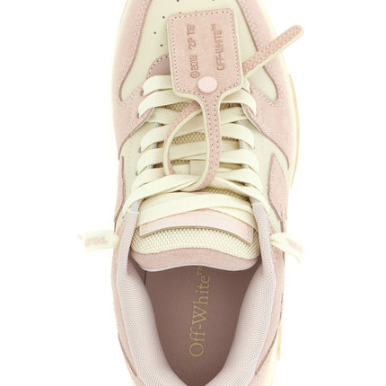 Off-White Multicolor Leather Low Top Sneakers