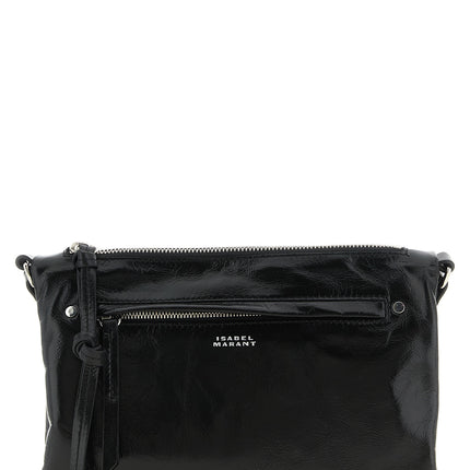 Isabel Marant Black Calfskin Crossbody Bag