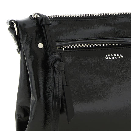 Isabel Marant Black Calfskin Crossbody Bag