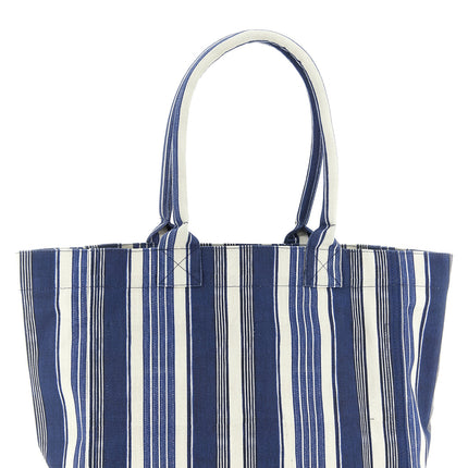 Isabel Marant Blue Cotton Tote Bag