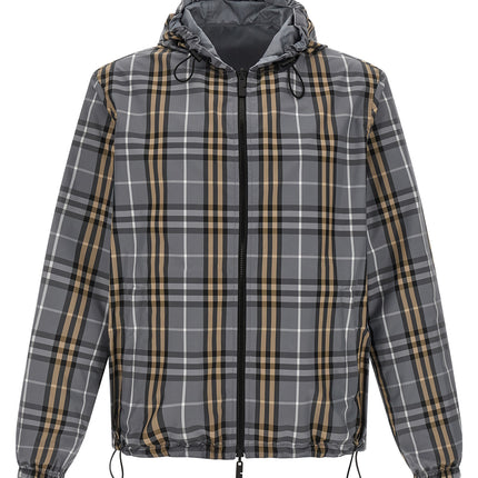 Burberry Multicolor Polyester Shell Jacket