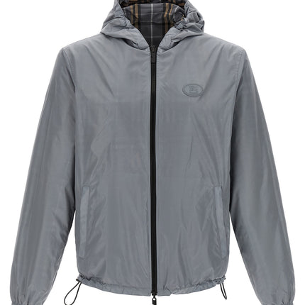 Burberry Multicolor Polyester Shell Jacket