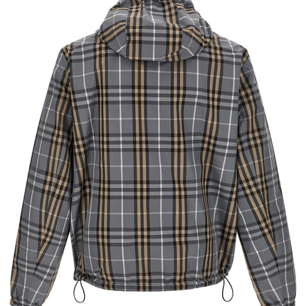 Burberry Multicolor Polyester Shell Jacket