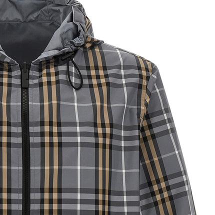 Burberry Multicolor Polyester Shell Jacket