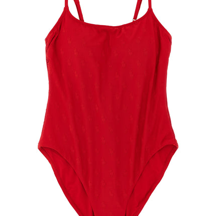 Polo Ralph Lauren Multicolor Recycled Polyester One-Piece Swimsuit