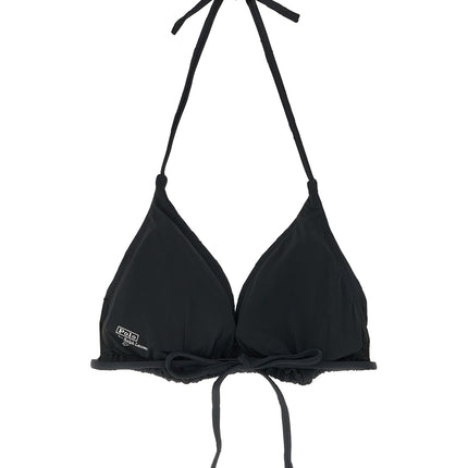 Polo Ralph Lauren Black Recycled Polyester Bikini