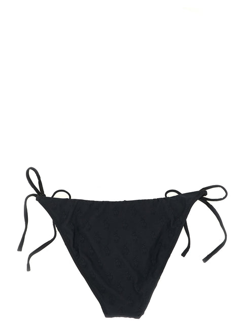Polo Ralph Lauren Black Recycled Polyester Bikini Polo Ralph Lauren