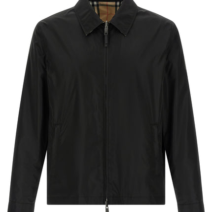 Burberry Black Polyamide Shell Jacket