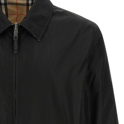 Burberry Black Polyamide Shell Jacket