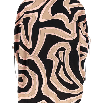 Emilio Pucci Multicolor Silk Short Dress