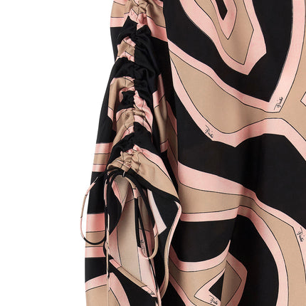 Emilio Pucci Multicolor Silk Short Dress