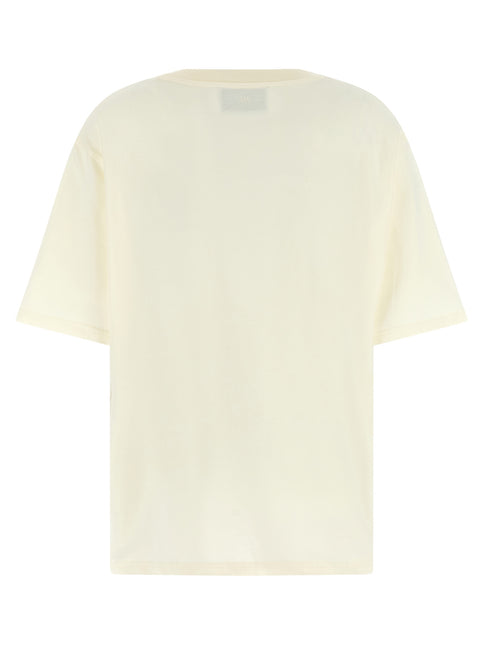 Ami Paris White Cotton T-Shirt Ami Paris