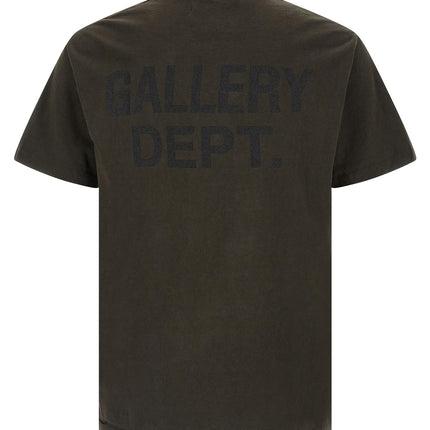 GALLERY DEPT. Black Cotton T-Shirt GALLERY DEPT.