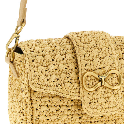 Twinset Beige Polypropylene Crossbody Bag