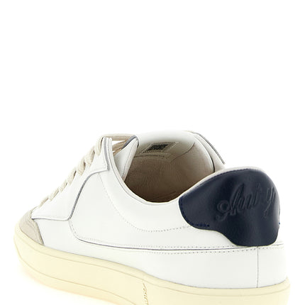 Autry White Cowhide Low Top Sneakers