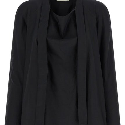 Lemaire Black Cotton Blouse Lemaire