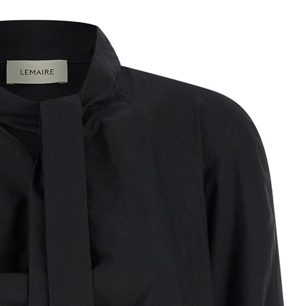 Lemaire Black Cotton Blouse Lemaire