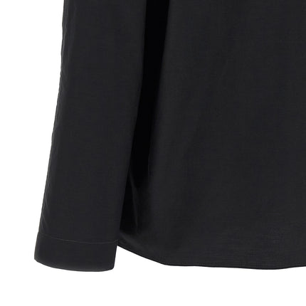 Lemaire Black Cotton Blouse Lemaire